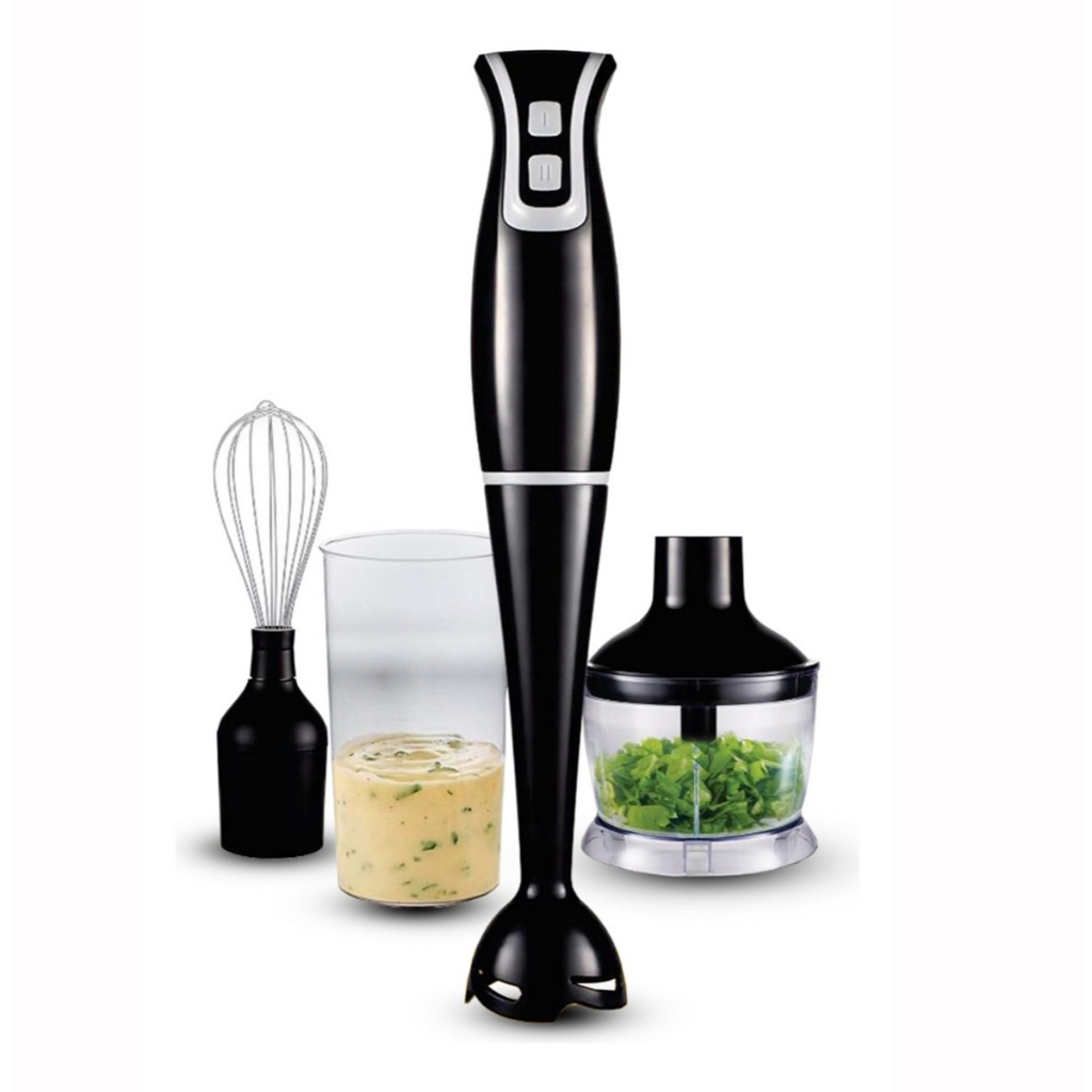 Processador Blender Mixer 3 Em 1 Turbo Vertical 250W Compacto E Completo Linha Premium