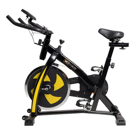 Bicicleta Spinning Ergométrica Wct Fitness Roda Inércia 13kg Preto