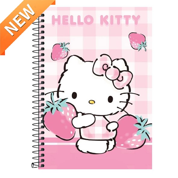 Caderno Personalizado HELLO KITTY (kuromi, my melody, sanrio) - 1 matéria, 10 matérias  20 matérias