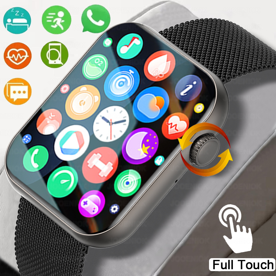 2026 nova moda relógio inteligente masculino bluetooth chamada esportes monitoramento do sono ip68 à prova dip68 água smartwatch para ios android presentes do feriado