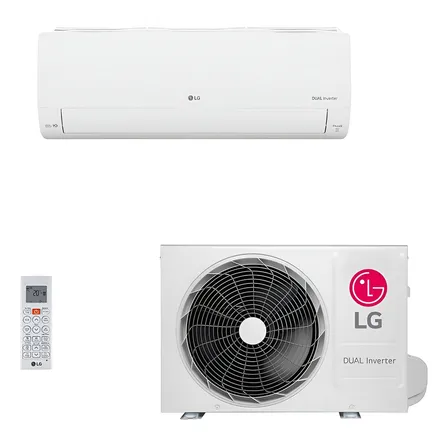 Ar-condicionado Hw LG Dual Inverter Voice +ai 9.000 Fr Branco 220v