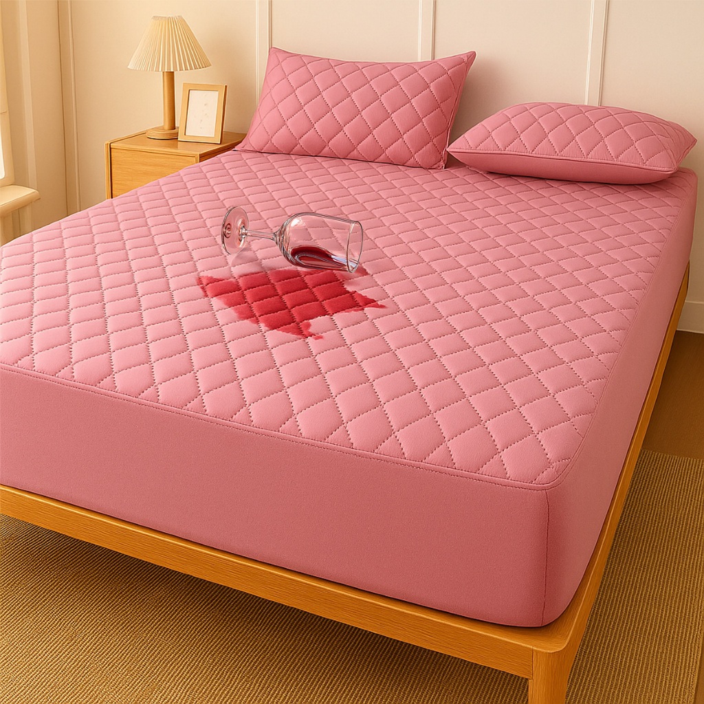 Capa Protetor de Colchão Box Berço, Solteiro, Casal, Queen e King Matelado Impermeável Varias Cores