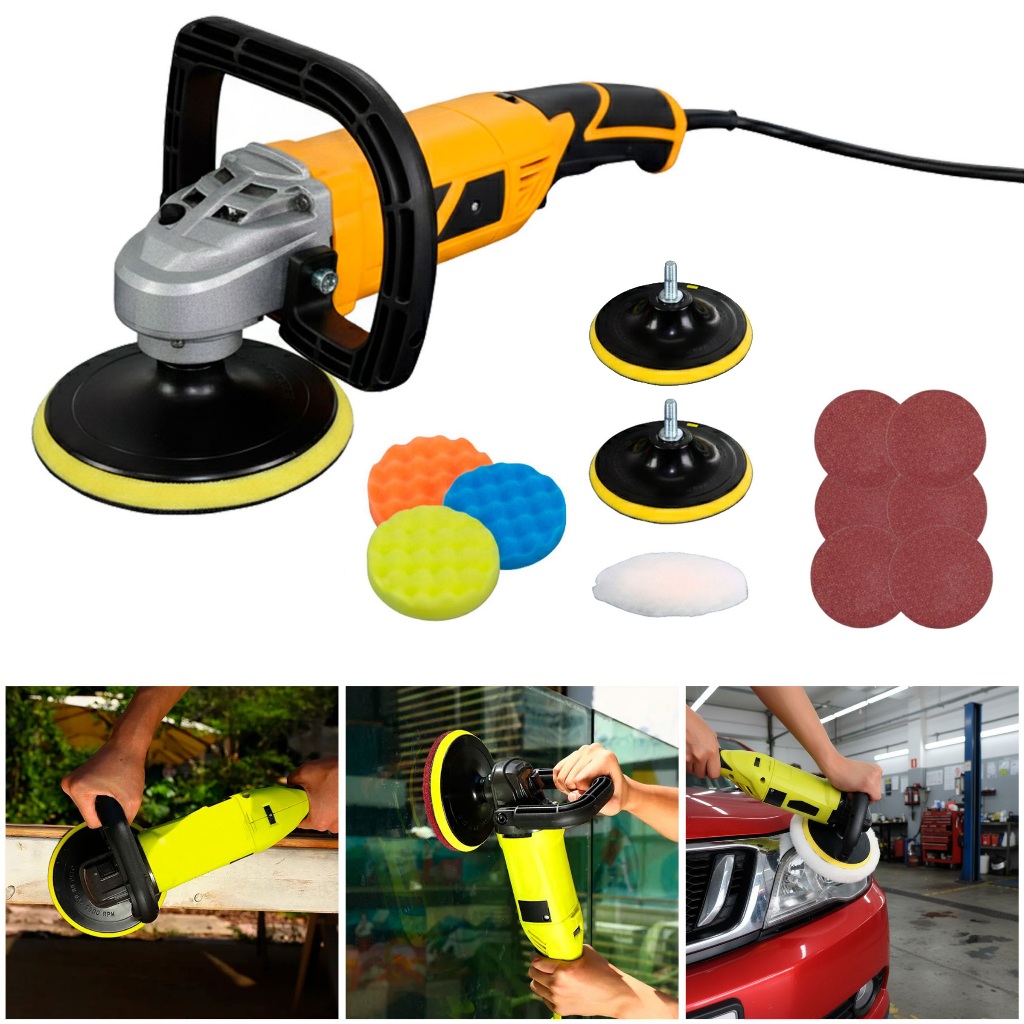 Politriz Angular Automotiva 7pol 1480w Profissional