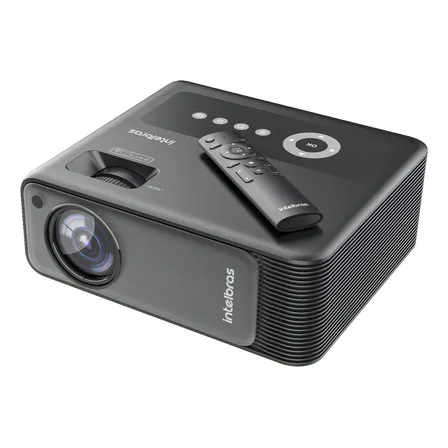 Projetor Full Hd Intelbras 7400 Lúmens Pfl6520 Preto