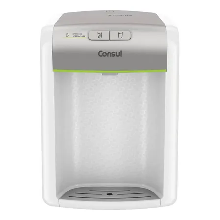 Purificador De Água Consul Branco Refrigerado Com Proteção Antibactérias Cpb34asvna 127/220v