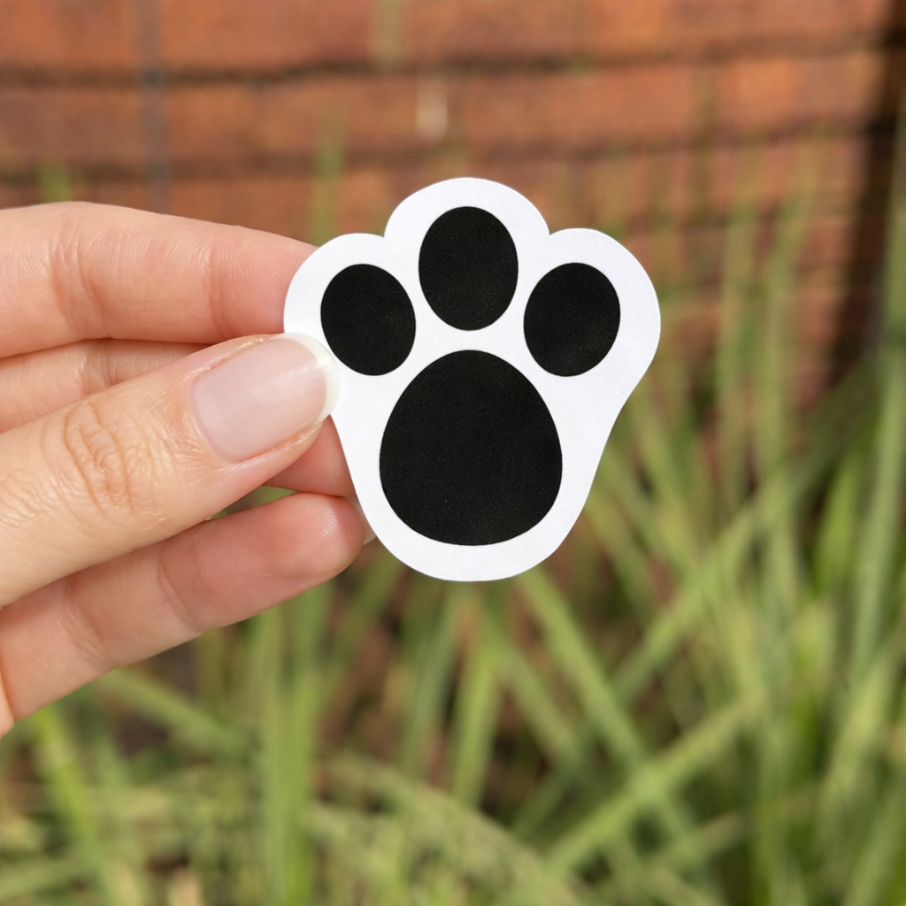 Patinhas Adesivas Páscoa Caça aos Ovos