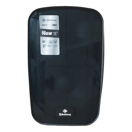 Caixa Amplificada Ativa De 15 Waldman Pty 700 Cor Preto 127/220v