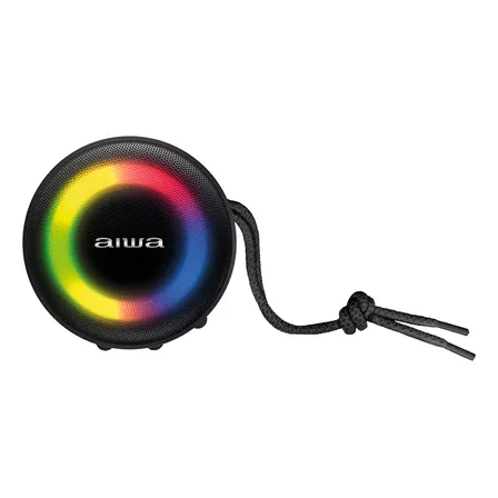 Caixa De Som Speaker Bluetooth Aws-sp-02 Aiwa Preto 127/220v