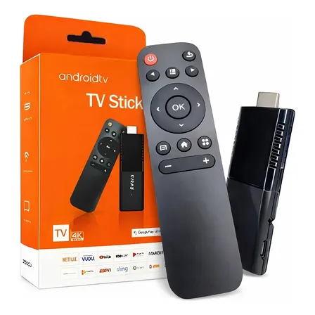 Tv Android Stick 128gb Hdmi Chromecast C/controle E Wif Preto Remoto Infravermelho Padrão