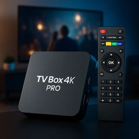 Tv Box Transforme Sua Tv Em Smart Youtube Wifi 5g Pro Honor - Thal Preto Padrão