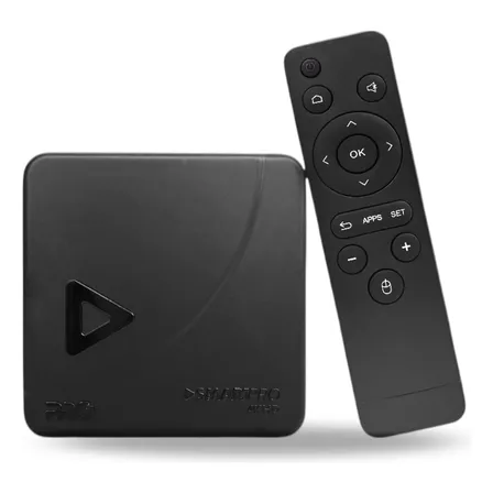 Tv Box Proeletronic Smartpro Prosb-3000 4k, Com Android 10 E 16gb Preto Padrão