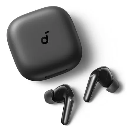 Fones De Ouvido Bluetooth Com Tradução, Soundcore P31i Da Anker, Cancelamento De Ruído Adaptativo Em Tempo Real, Som De Alta Resolução, 50h De Reprodução, Áudio Espacial, Ip55, Preto
