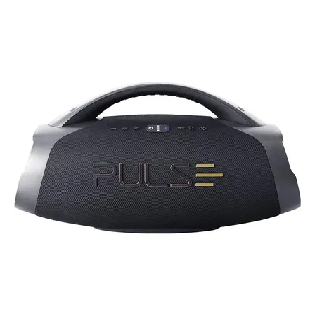 Caixa De Som Bluetooth Pulse X Boombox 220w Rms - Sp626 Preto 127/220v
