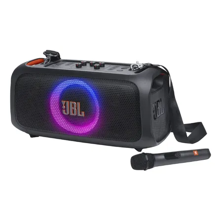 Caixa De Som Bluetooth Jbl Partybox On-the-go Essential Preto