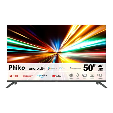 Smart Tv Philco 50 P50eaa 4k Led Android Tv Dolby Audio 110v/220v
