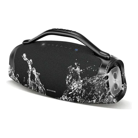 Caixa De Som Bluetooth 200w 39000mah Eq Ipx6 Sabala Dra-909 Cor Preto 127/220v