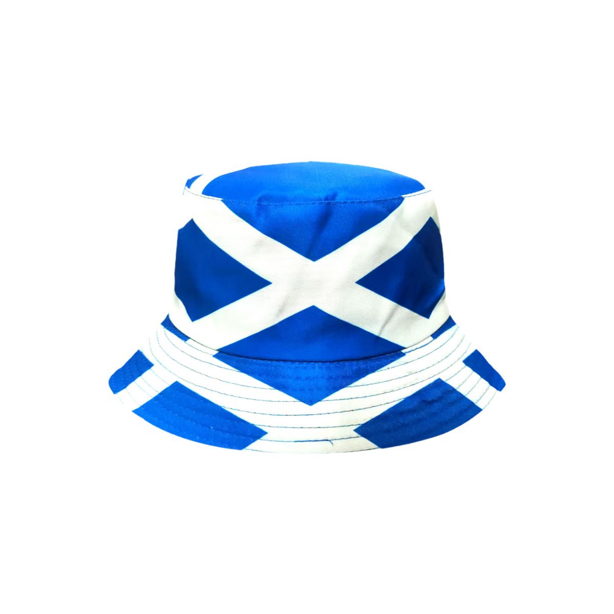 Chapéu Bucket com Estampa de Bandeira da Escócia 2026 para o Campeonato de Futebol – Padrão Personalizável