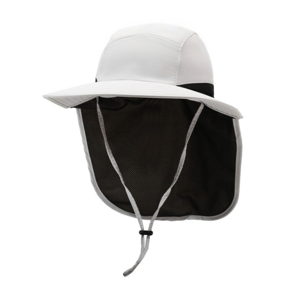 Chapéu de Sol de Aba Larga para Atividades ao Ar Livre, Ajustável com Protetor de Pescoço, Chapéu de Pescador, Secagem Rápida e Respirável, Chapéu Bucket para Praia